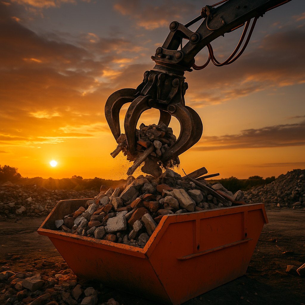 Погрузка сміття